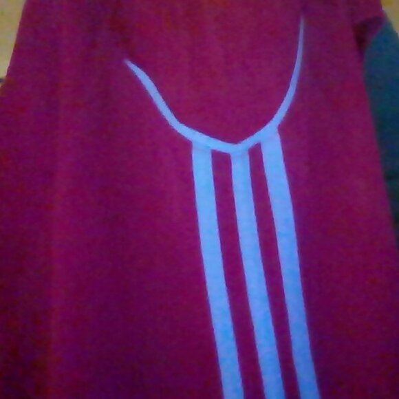 Women's adidas V-Neck Performance T-Shirt - Picture 4 of 5